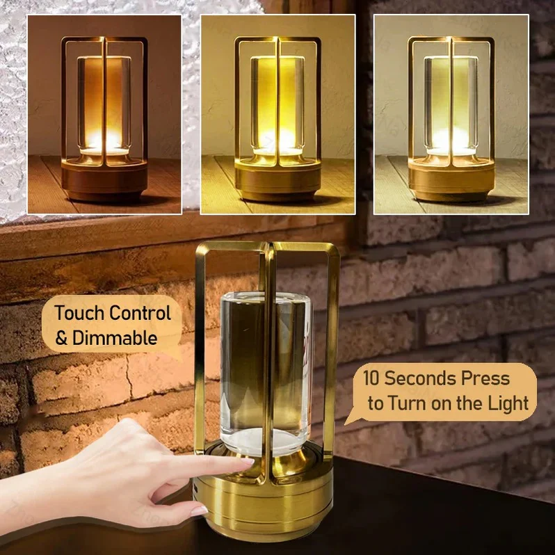 Modern Cordless Nordic Table Lamp - Image 4