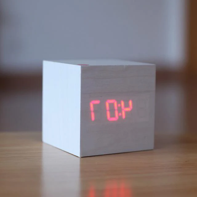 Modern Digital Wood Clock - Image 11