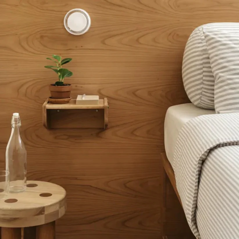 Modern Dimple Glass LED Wall Sconce - Image 3
