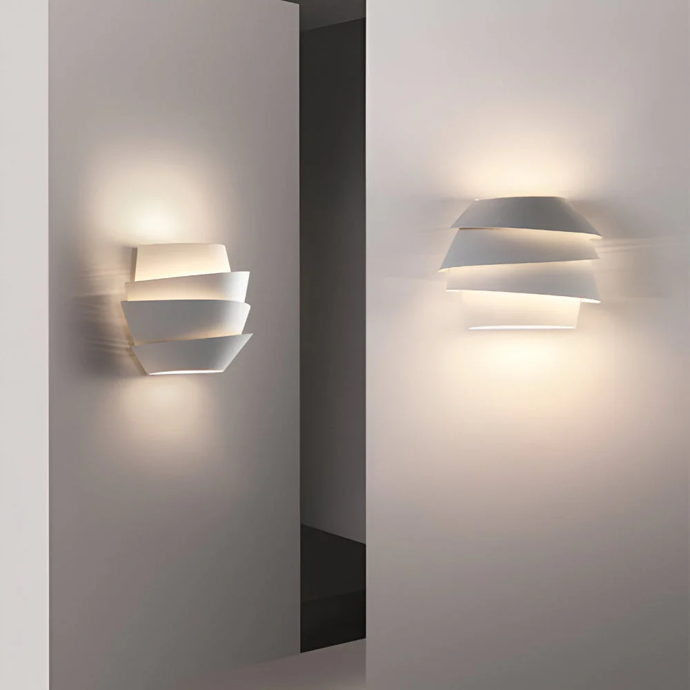 Modern Scandinavian wall lamp with double spotlight - Image 6