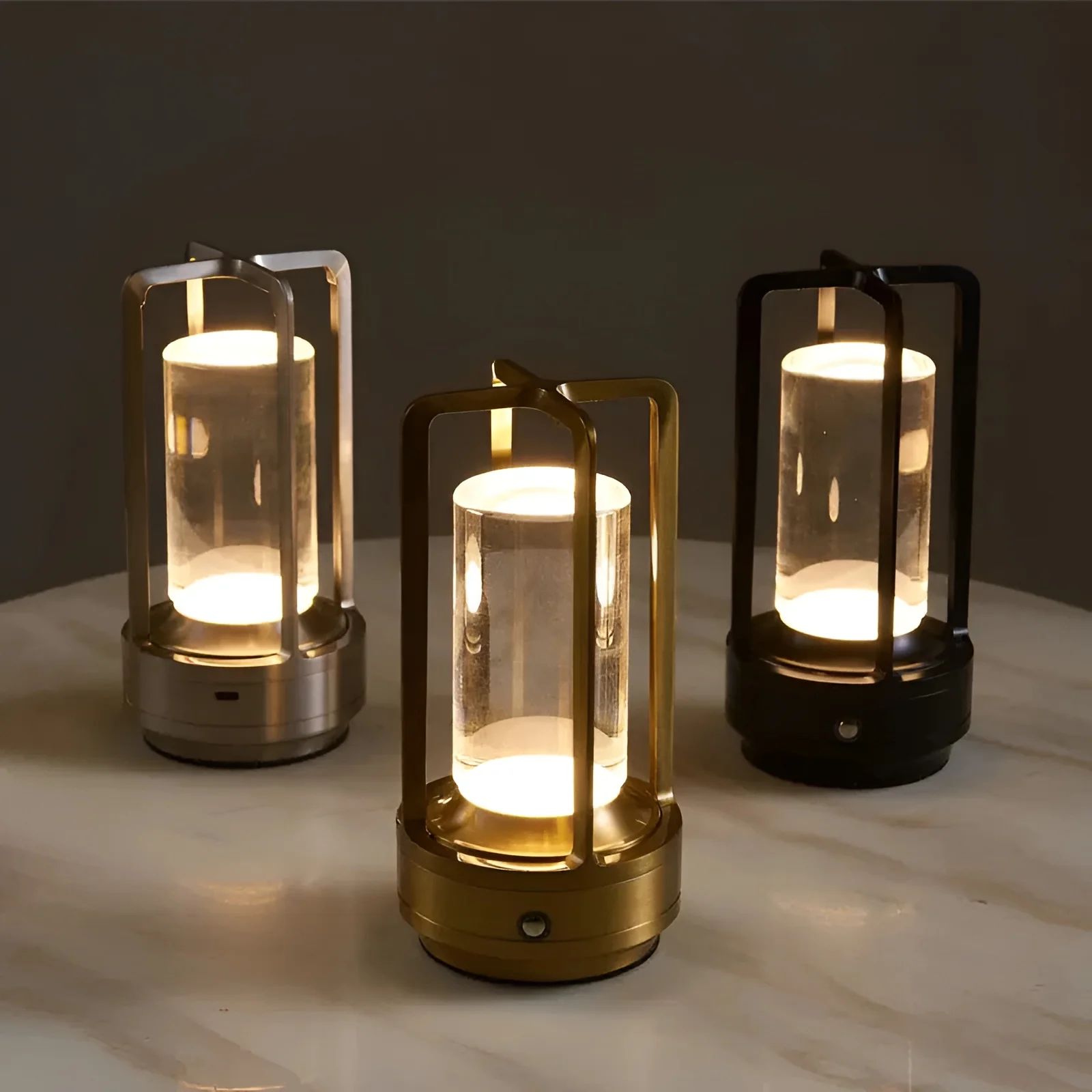 Modern Wireless Nordic Table And Nightstand Lamp With Touch Control - Image 2