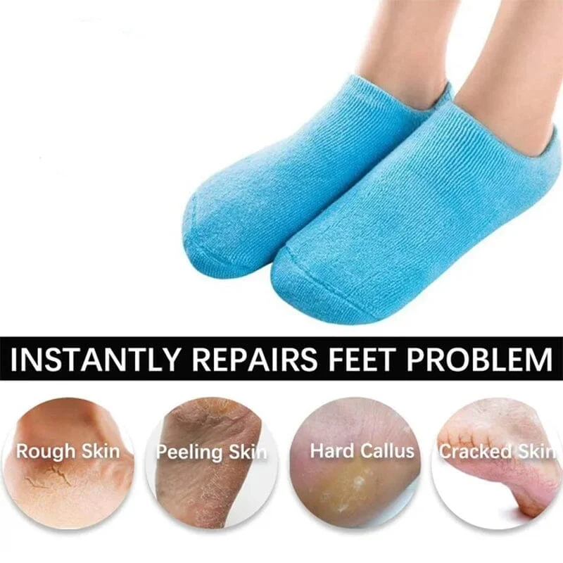 Moisturizing Socks with Spa Gel Lining - Image 11