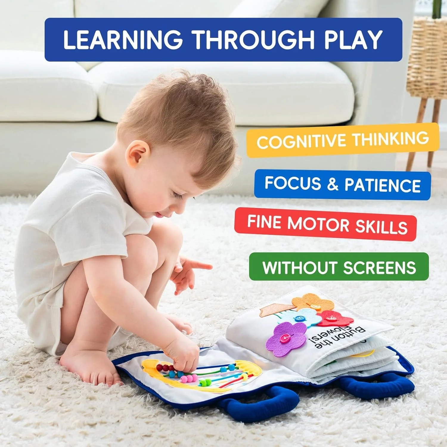 Montessori Book 1 Year Old Baby - Image 2