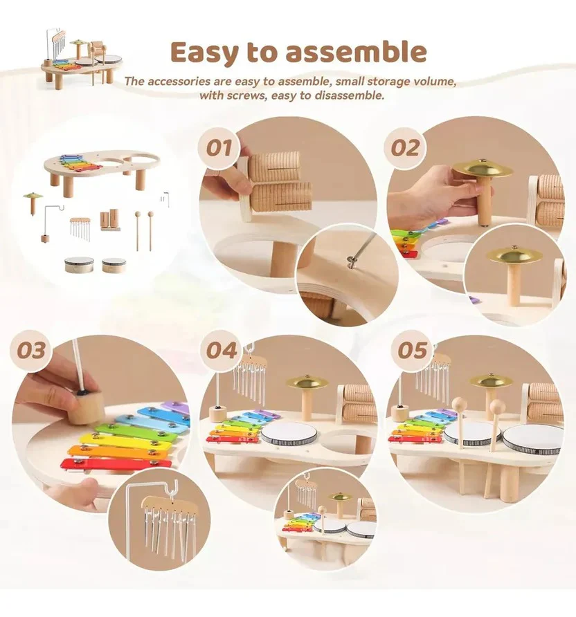 Montessori Drum Kit - Image 2