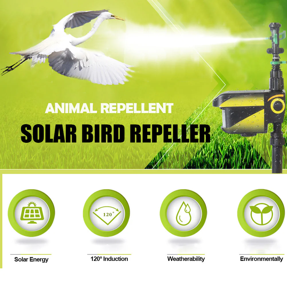 Motion Activated Sprinkler for Deer Solar Powered - Get Rid Of Deer - Image 3