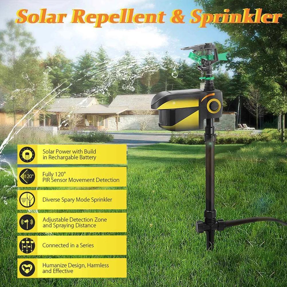 Motion Activated Sprinkler for Deer Solar Powered - Get Rid Of Deer - Image 7