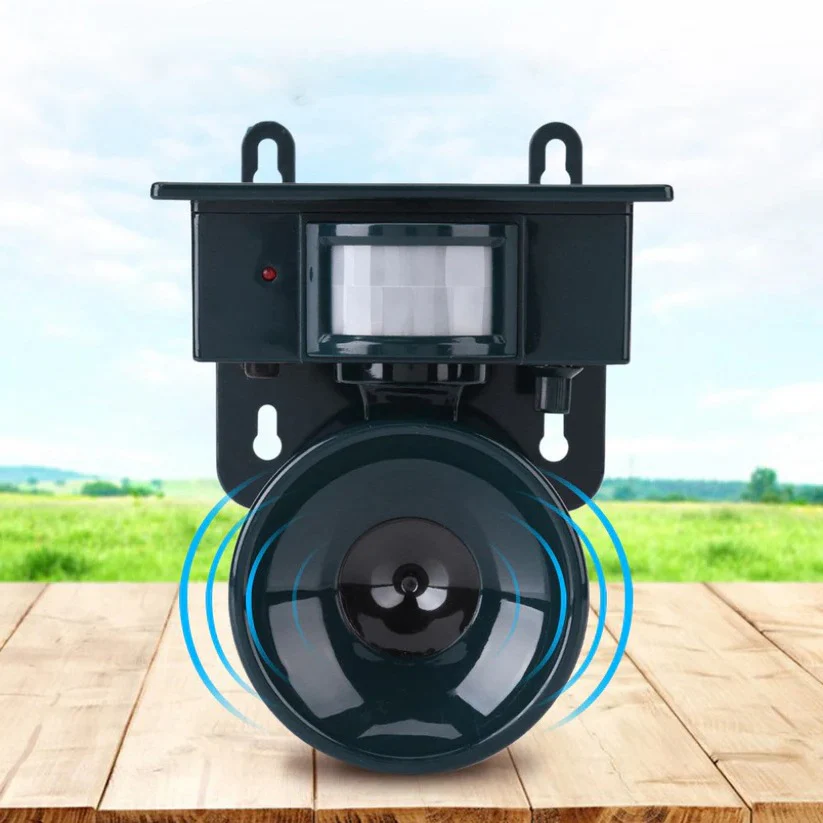 Motion Sensor Bird Deterrent for Crows: Ideal Pigeon Repeller with Sound Scarer - Image 10
