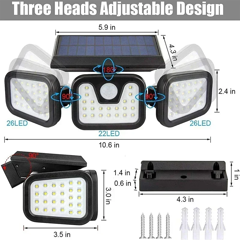 Motion Sensor Solar Light for Outdoor Use - Image 5
