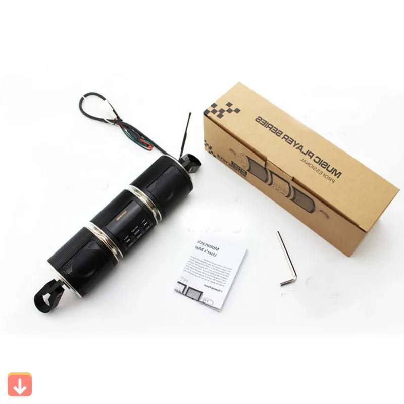Motorcycle Bluetooth Speaker with FM Radio - Image 7