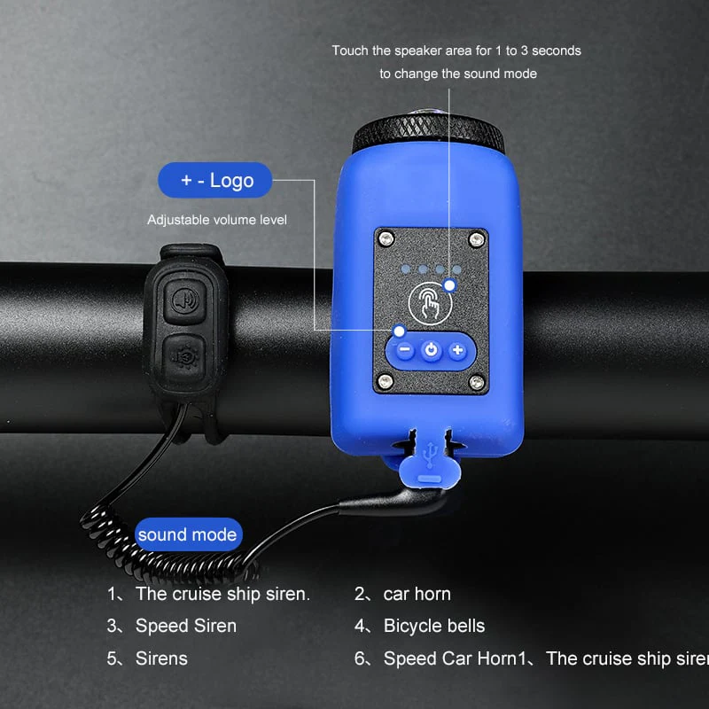 Mountain Bike Electronic Horn - Image 3