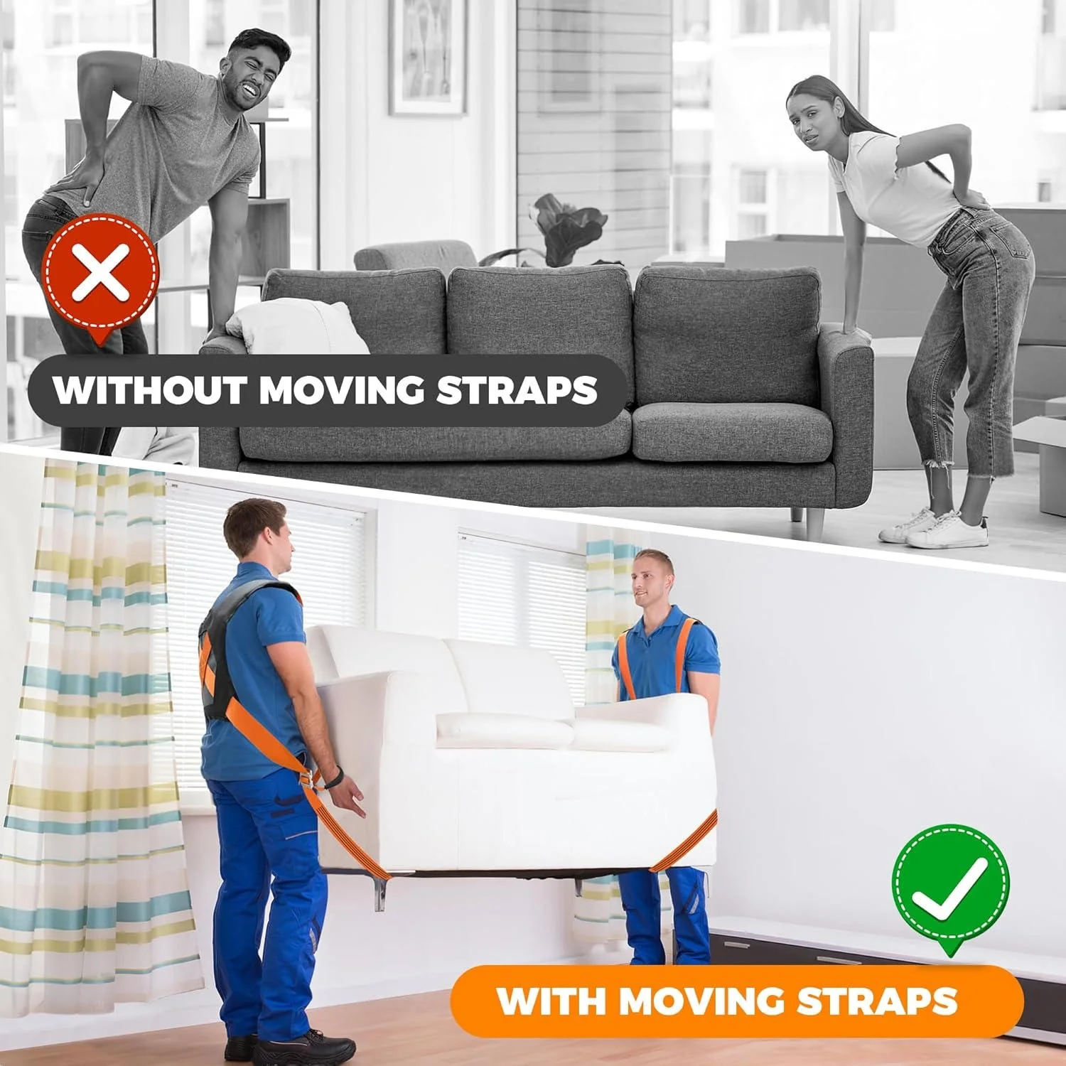 Moving Furniture Straps - Image 2
