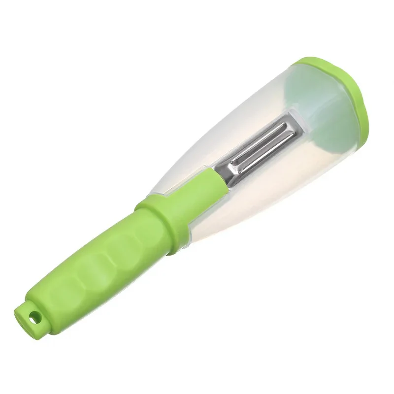 Multifunction Apple and Vegetable Peeler with Storage Tube - Image 5