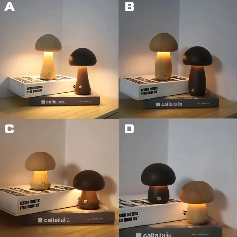Mushroom Night Light Bedside Lamp - Image 2