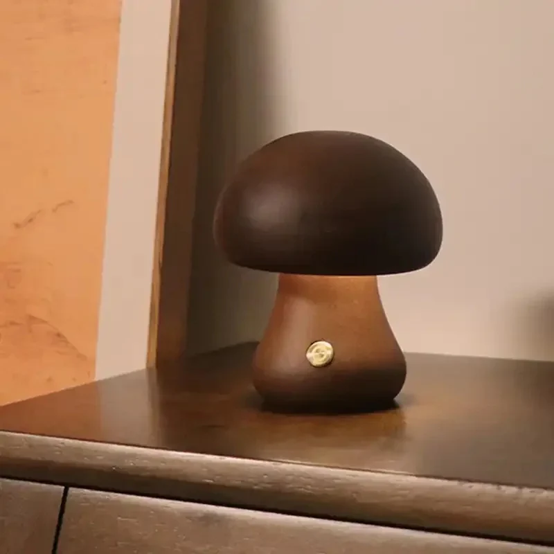 Mushroom Night Light Bedside Lamp - Image 3