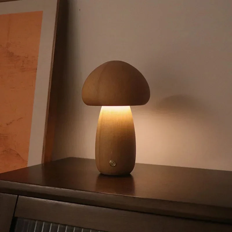 Mushroom Night Light Bedside Lamp - Image 6