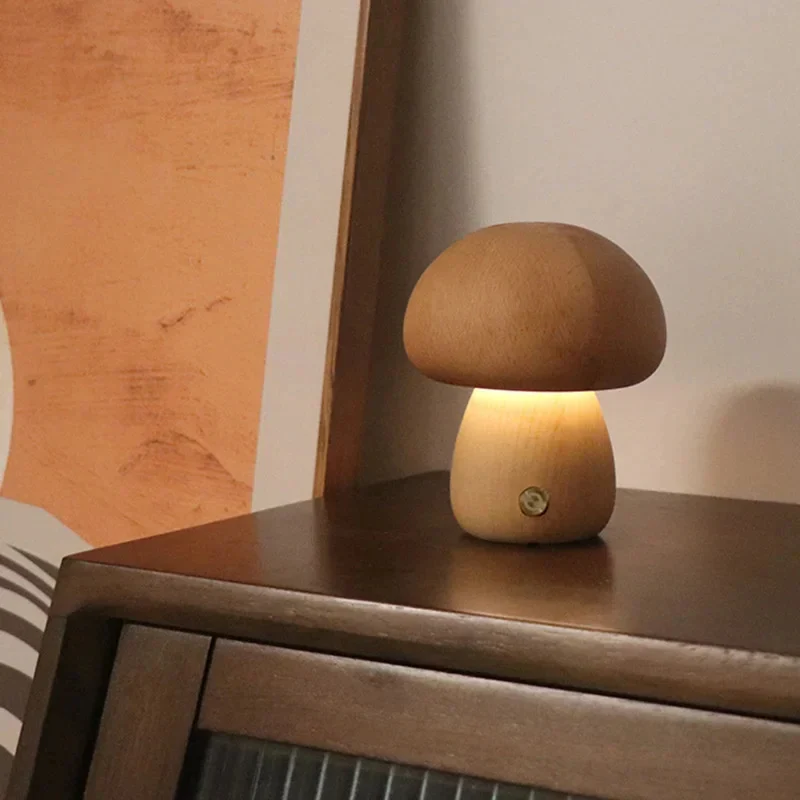 Mushroom Night Light Bedside Lamp - Image 7