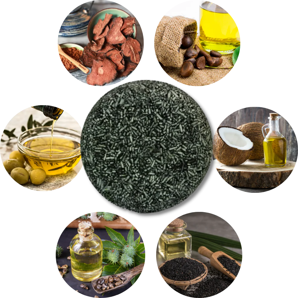 Natural Solid Shampoo For Gray Hair - Image 5