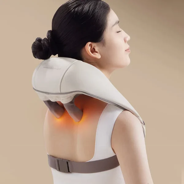 Neck and Shoulder Heat Massager – Therapeutic Relaxation Tool - Perfect Wellness Gift - Image 3