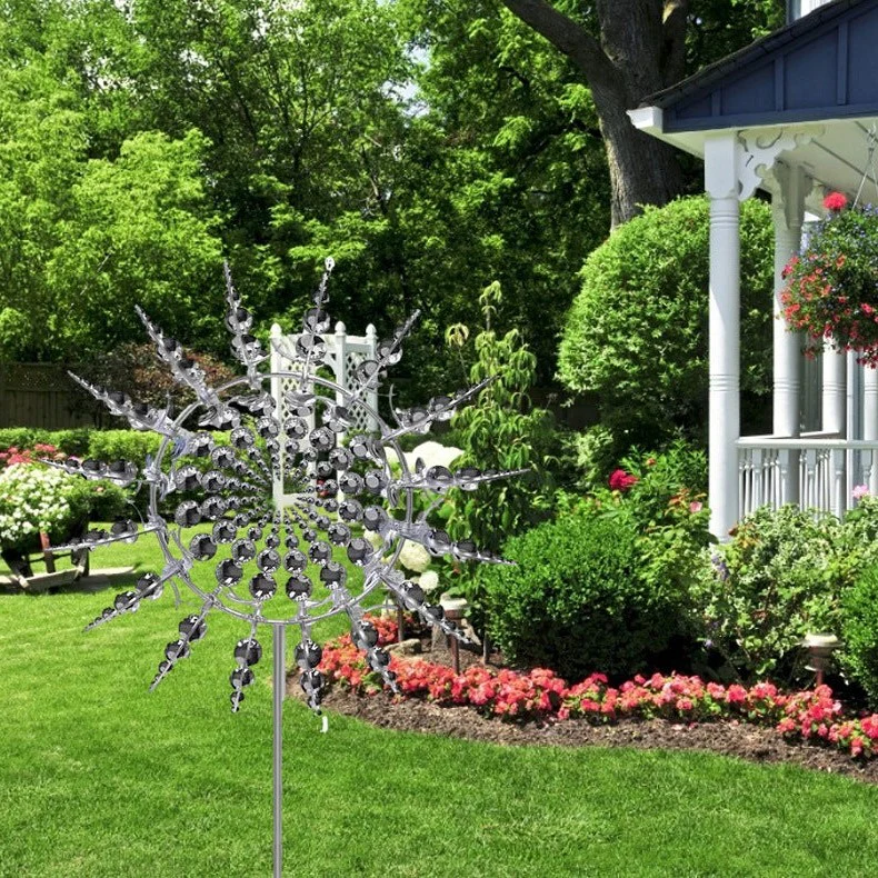 New Anti-Rust Magical Metal Windmill-Kinetic Metal Wind Spinners - Image 2