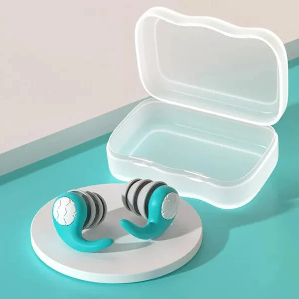 Noise Cancelling Silicone Earplugs for Sleeping - Image 2