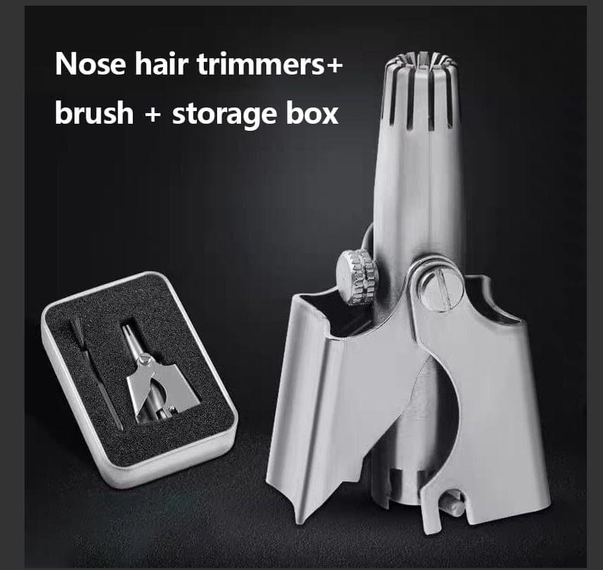 Nose Hair Trimmer for Men Stainless Steel Manual Trimmer - Image 4