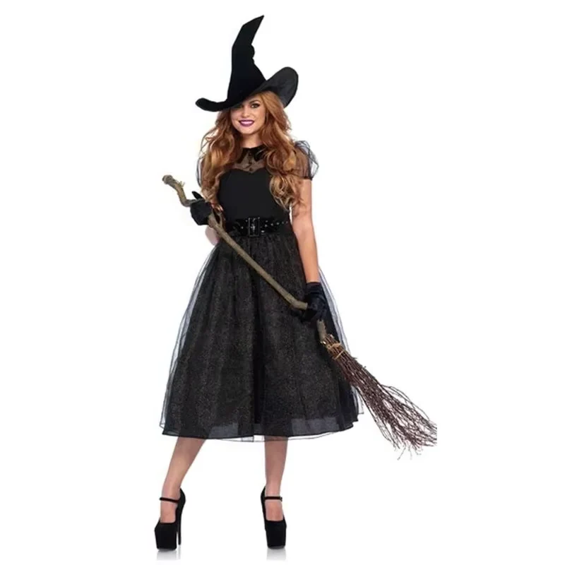 Official Witch Costume Masquerade Party Adult Role-Play - Image 4