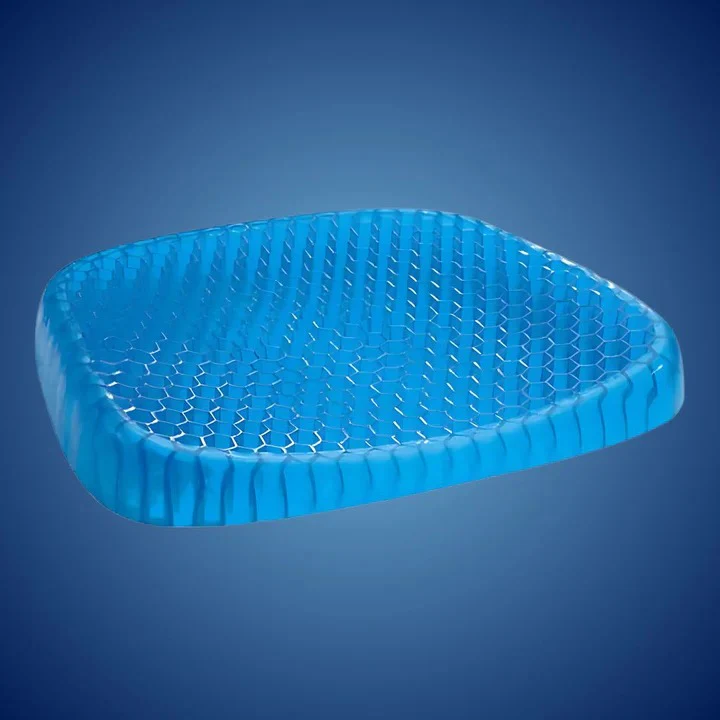 Orthopedic Gel Seat Cushion | Pressure Relief - Tailbone Pain - Lower Back Support - For Office Chair - Car - Wheelchair Use - Image 2