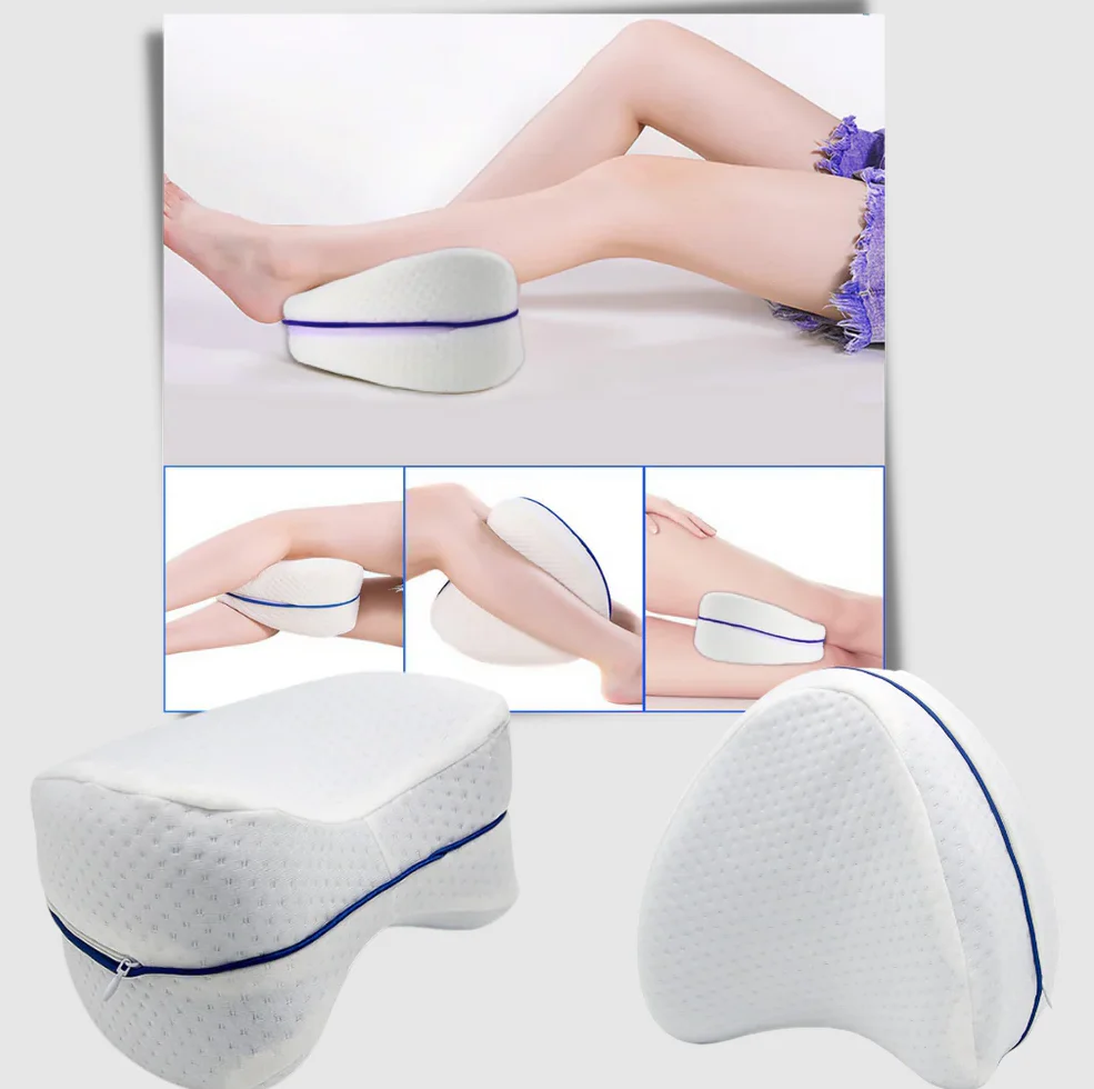 Orthopedic knee and leg pillow with memory foam - Image 7