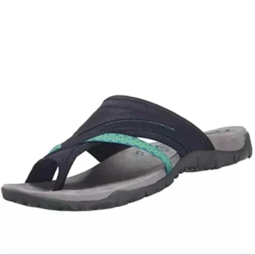 Sandals For Women Comfortable Casual Cross Strap Flip-flops - Image 4