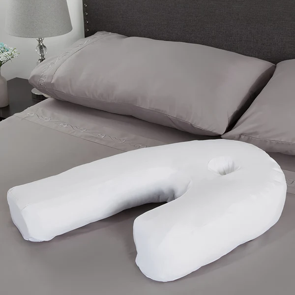 Orthopedic Side Sleeper Pillow With Ear Hole - Image 2