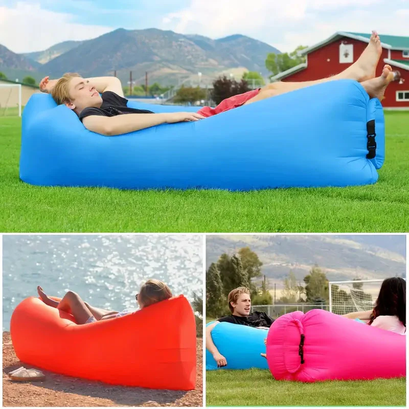 Outdoor Air Lounger - Handy Air Mattress for Comfortable Outdoor Adventures - Image 7