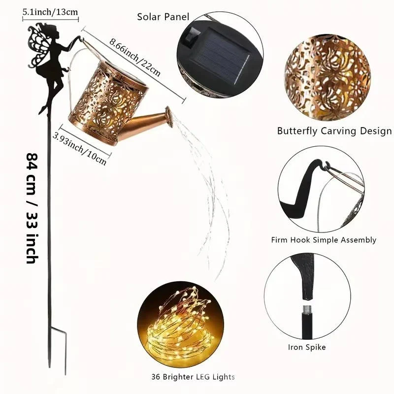 Outdoor Light Decorations Hanging Fairy Lamp - Image 10