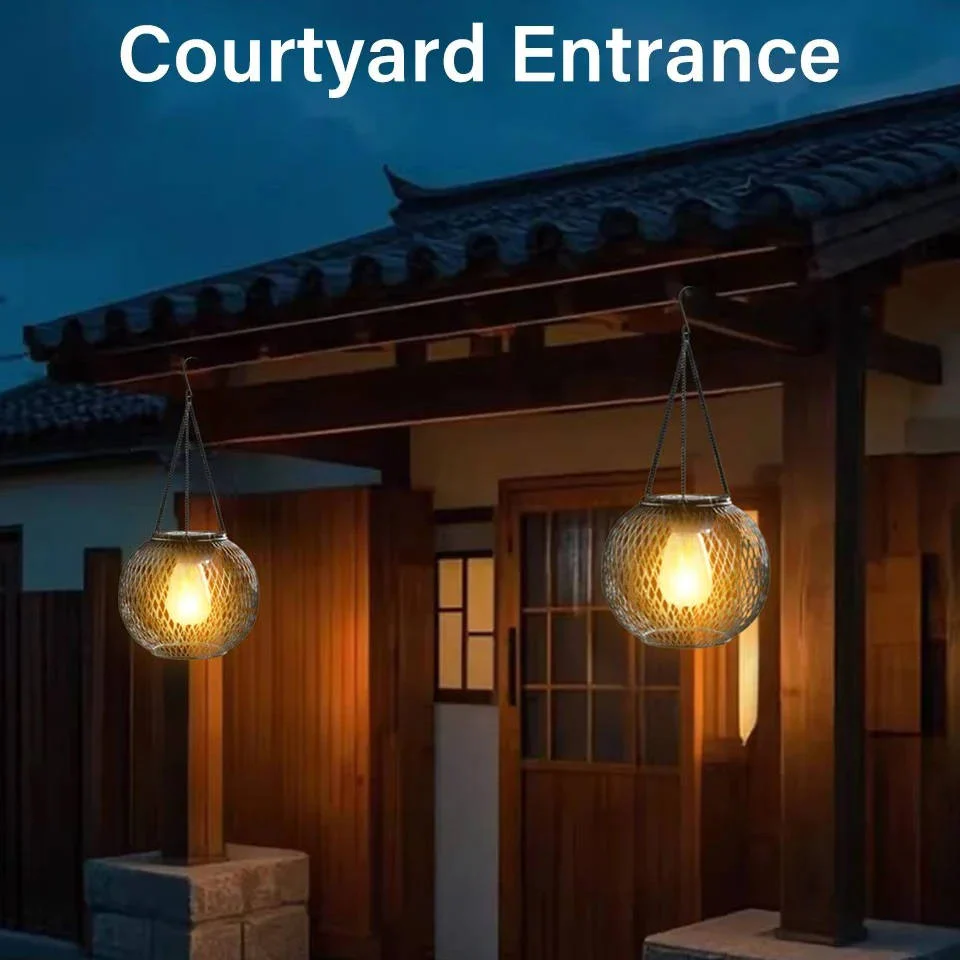 Outdoor Solar Hanging Lantern - Image 5