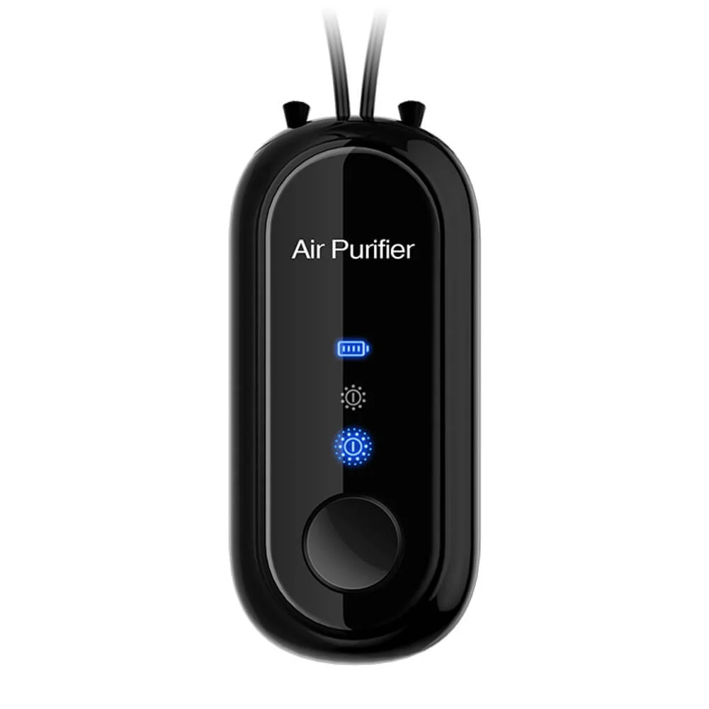 Personal Mini Air Purifier Necklace | Wearable Air Purifier with USB Charging - Image 2