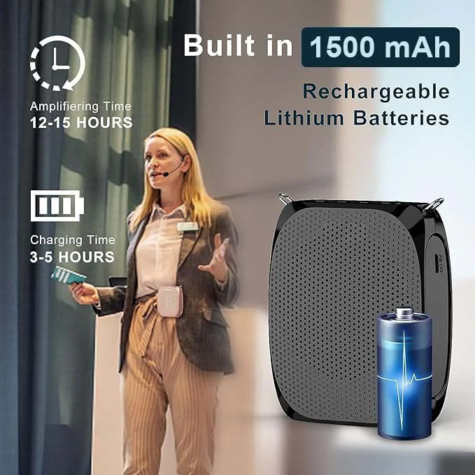 Personal Voice Amplifier For Teachers And Elderly - Image 4