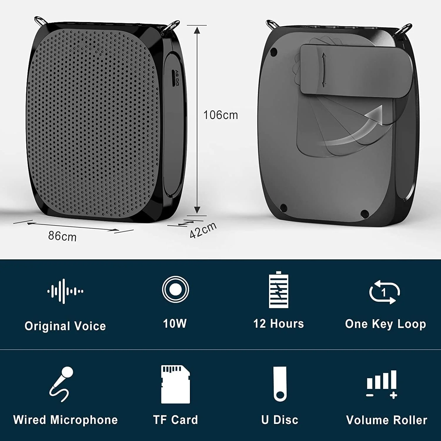 Personal Voice Amplifier For Teachers And Elderly - Image 8