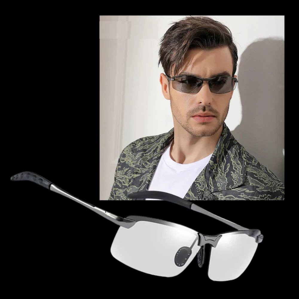 Photochromic UV Sunglasses For Men - Image 3