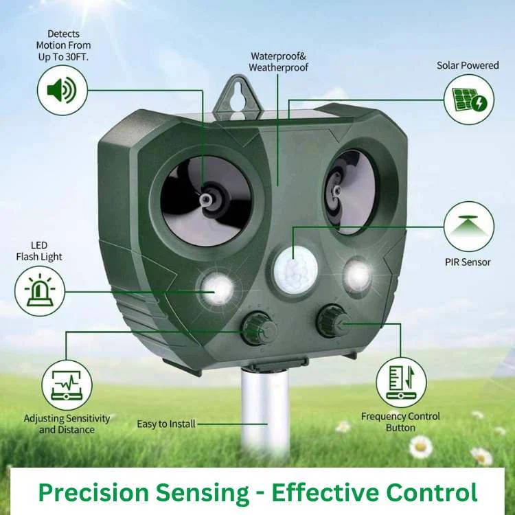 Pigeon And Bird Scarer Ultrasonic And Pest Defender - Image 6
