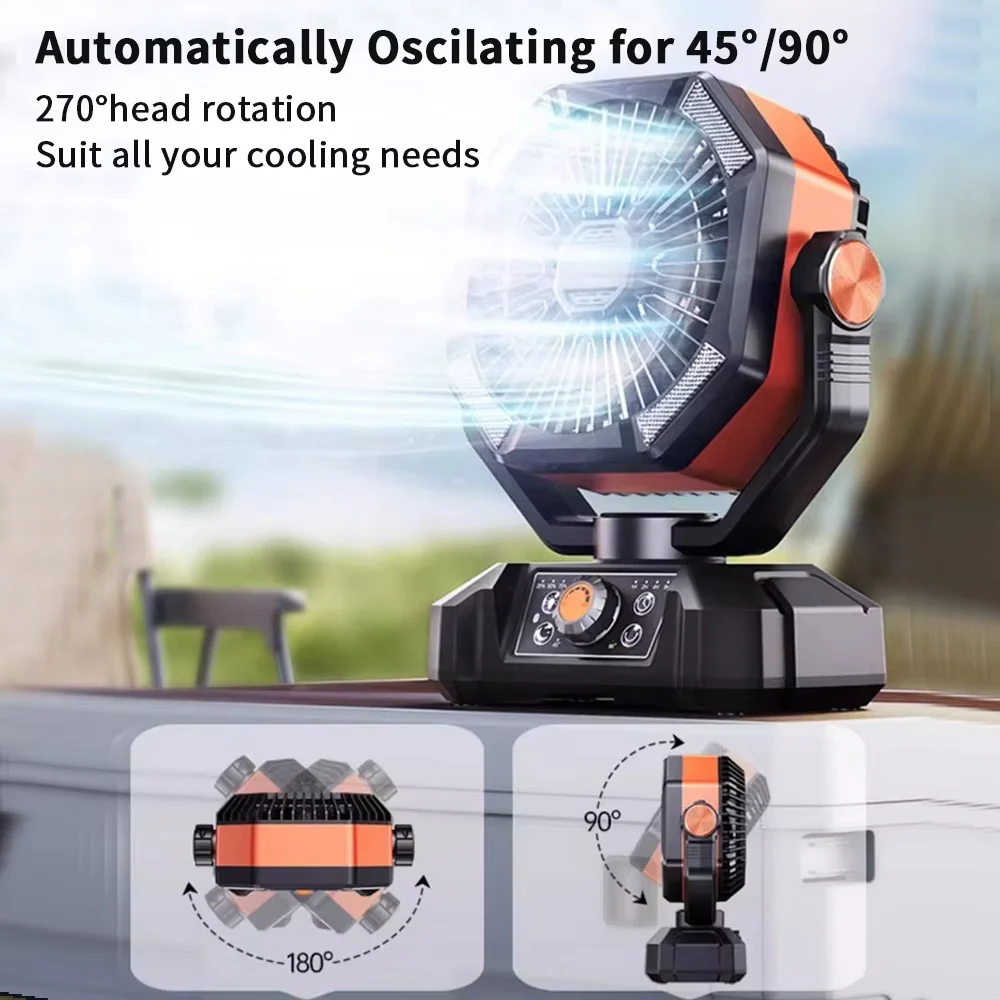 Portable Camping Cooling Fan - Image 3