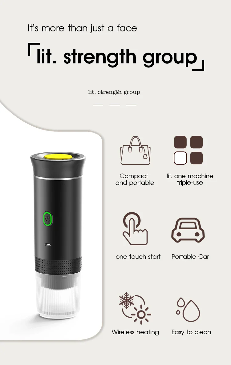 Portable Coffee Maker Espresso Machine - Image 4