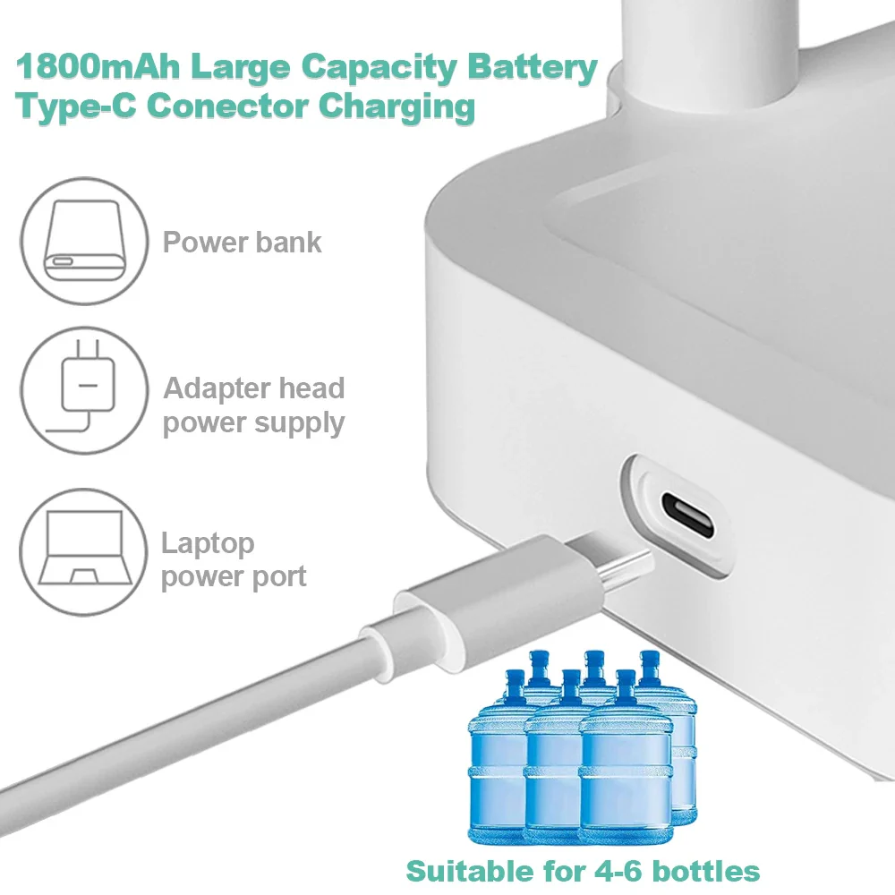 Portable Desktop Electric Water Dispenser with USB Charging - Image 4