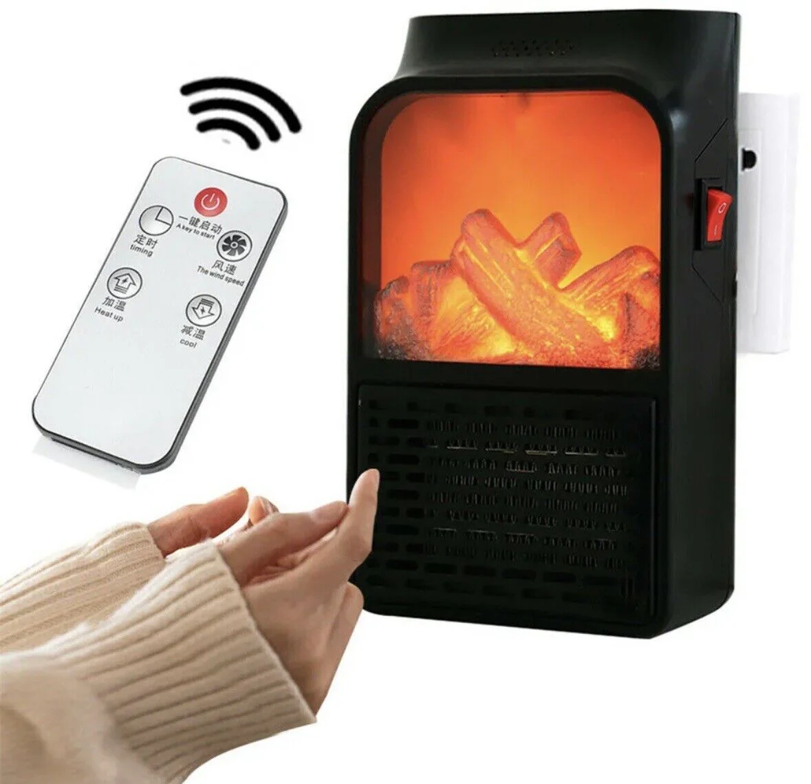 Portable Electric Plug In Home Indoor Room Space Heater 9000W - Image 9
