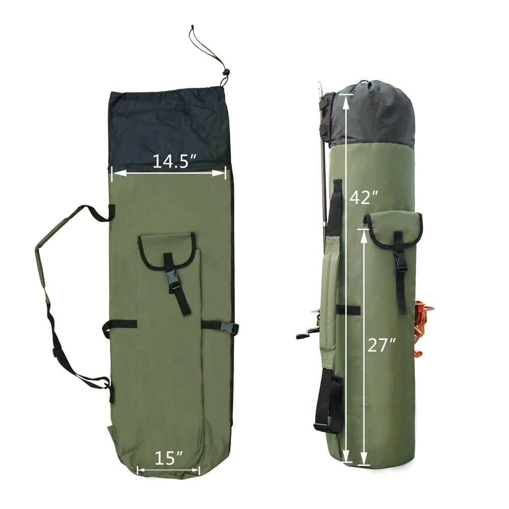 Portable Fishing Rod & Tackle Bag - Image 3