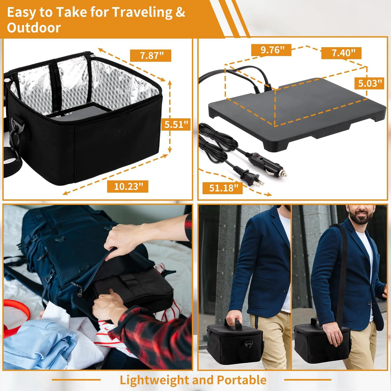Portable Food Warmer Lunch Box - Image 3