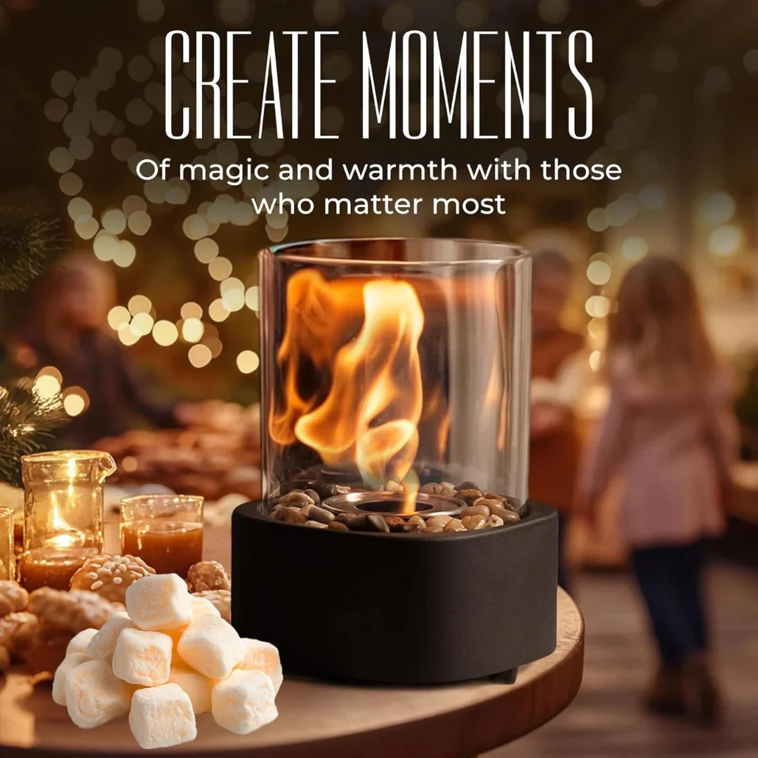 Portable Glass Tabletop Fireplace - Image 18