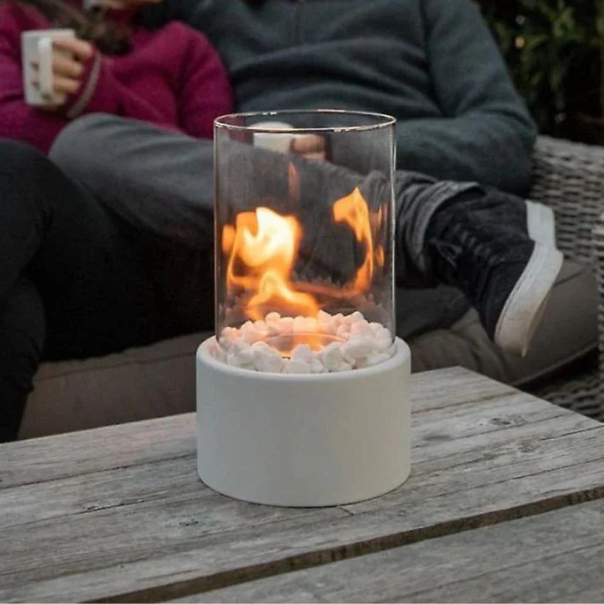 Portable Glass Tabletop Fireplace - Image 3