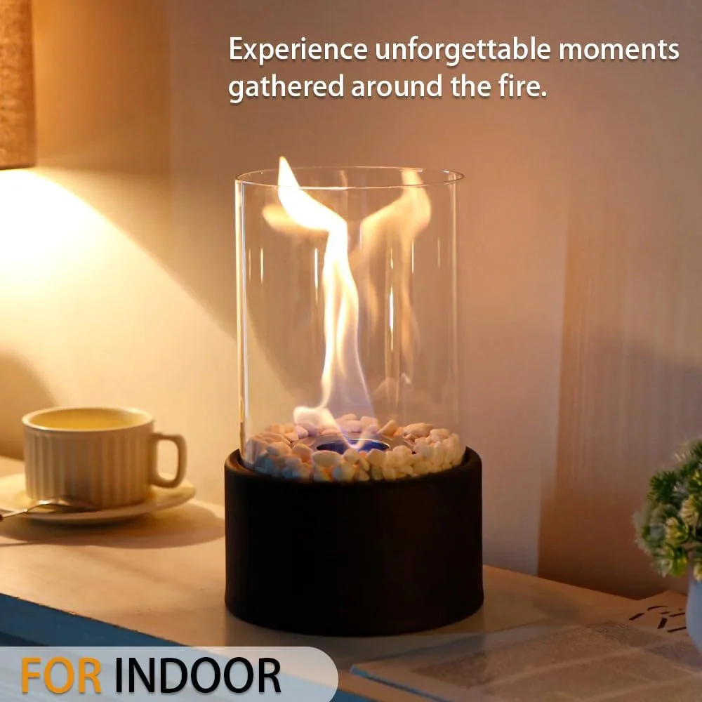 Portable Glass Tabletop Fireplace - Image 9