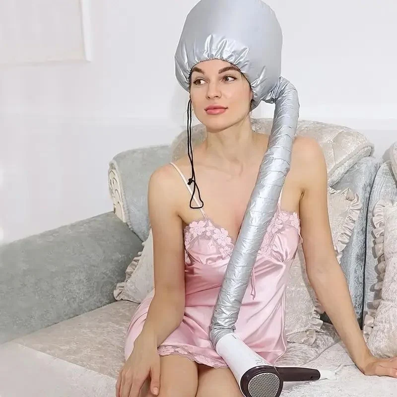 Portable Hair Bonnet Dryer Cap - Image 4