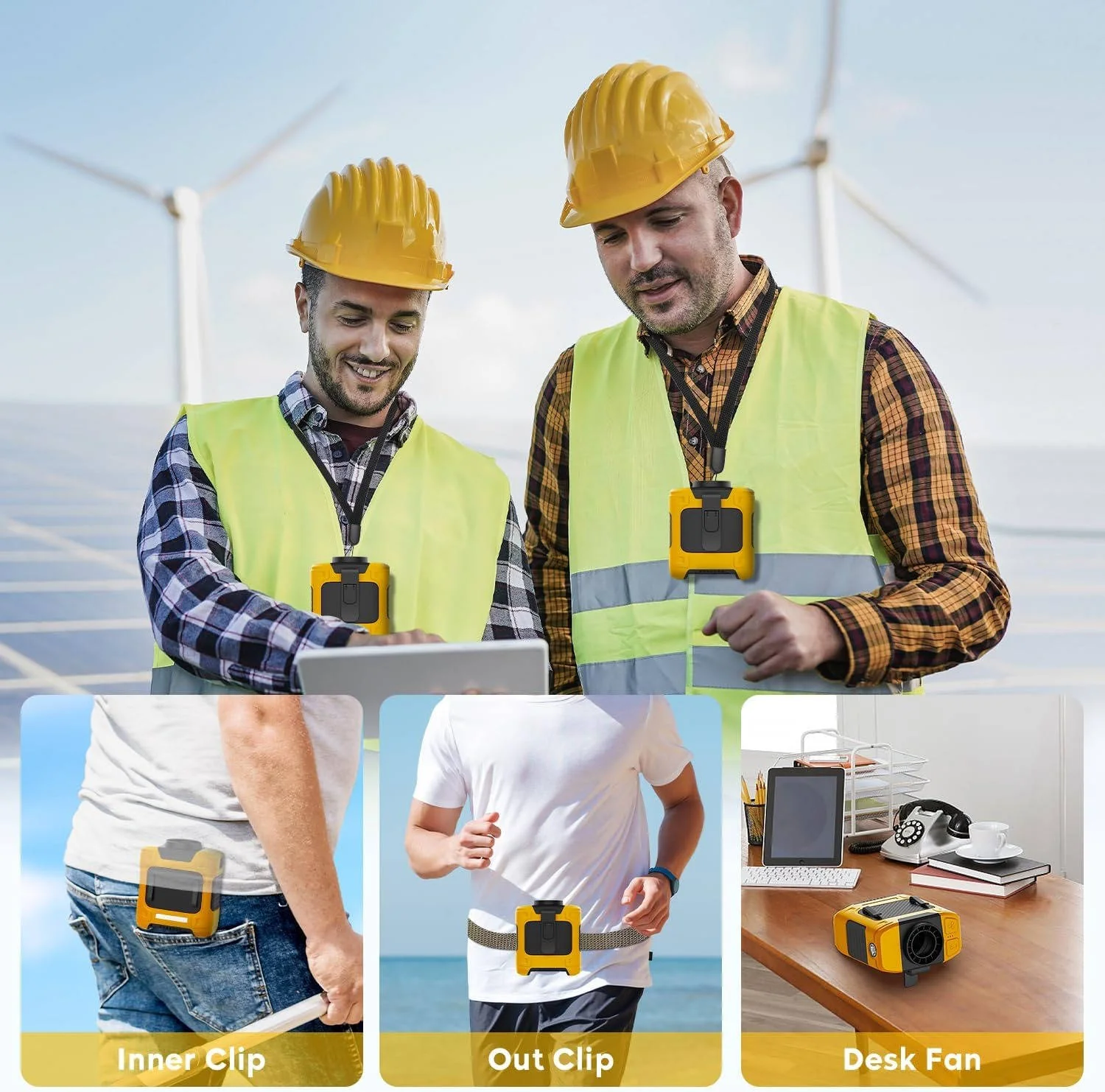 Portable Handheld Mini Cooling Fan - Image 2