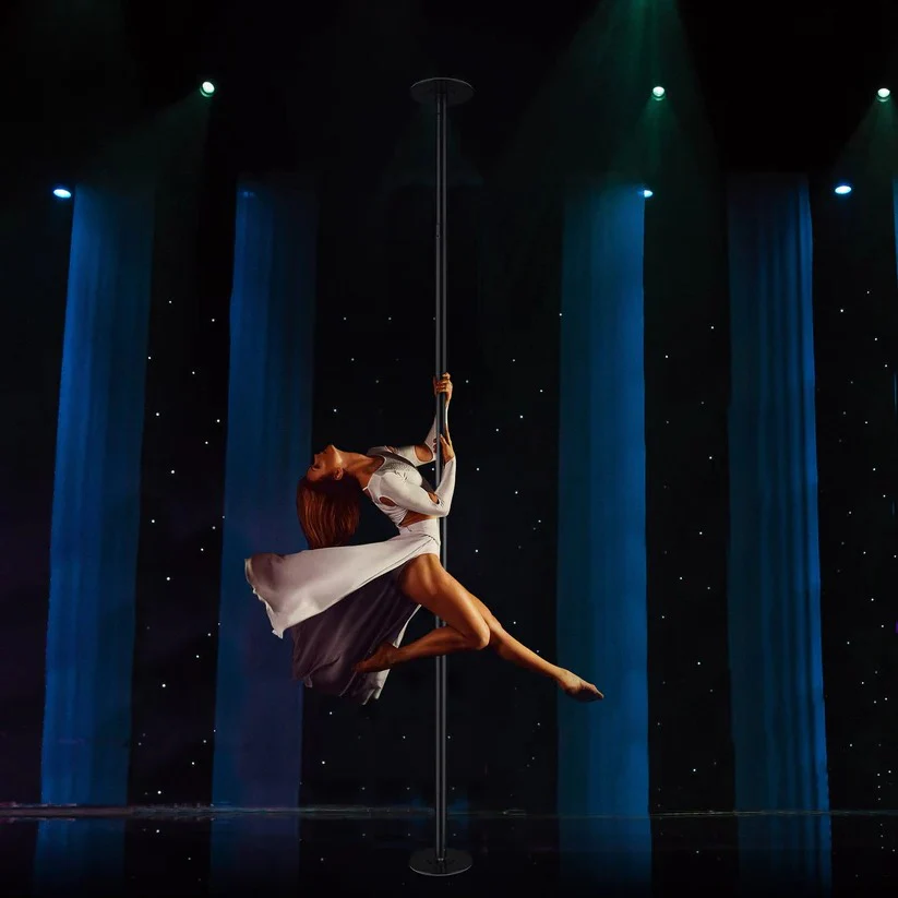Portable Home Fitness Spinning Dance Pole 1.7in - Image 3